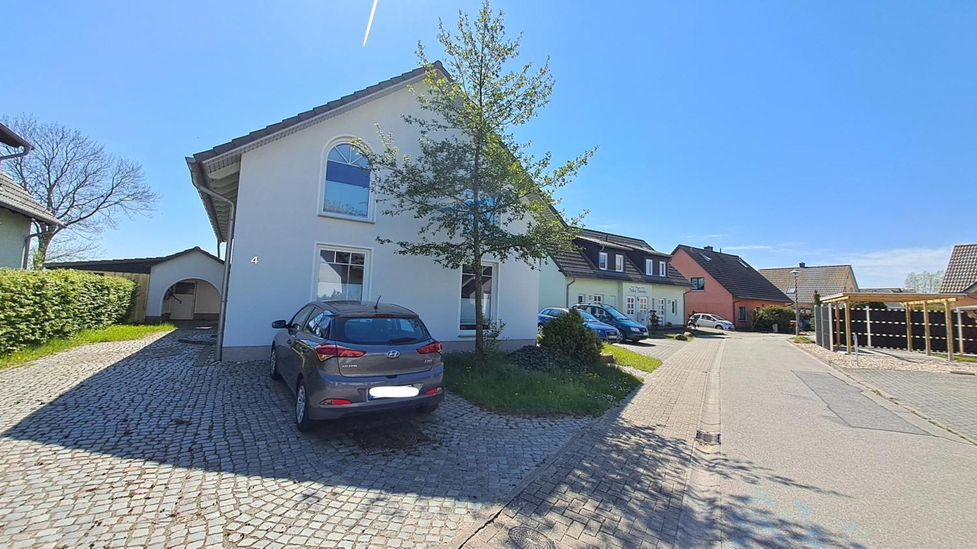 Haus Am Achterwasser - Ferienwohnung Im Og Zinnowitz Exterior foto